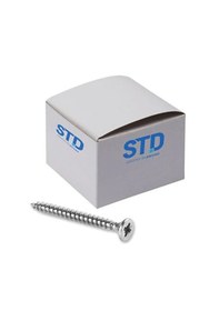 Resim Std 5,0x50 Sunta Vidası 200 Adet 5 Cm 