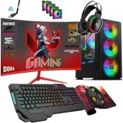 Resim Zeiron BSX62 Ryzen 5 3600 16GB 256GB Ssd+1tb HDD GTX1050TI 23.8" 165Hz Oyuncu Masaüstü Bilgisayar 