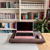 Resim Vigo Wood Ls021 Taşınabilir Minderli Laptop Notebook, Tablet Ve Telefon Bölmeli, Yatak Ve Kucak Sehpası 