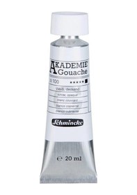 Resim Supertrend Akademie Guaj Boya 20 Ml. 100 White Opaque Görsel Rengi 