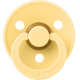 Resim Nessiworld Colour Kauçuk Emzik 0-6 Ay Pale Butter 