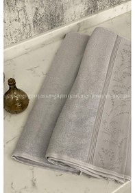 Resim Özdilek Ditsy El-yüz Havlusu 4 Adet-antrasit-gri Çok Renkli 