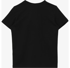 Resim Jeep Siyah Erkek Çocuk Bisiklet Yaka Oversized Baskılı T-Shirt C4SB-TST4035 