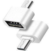 Resim Micro Usb Otg Adaptör Samsung Uyumlu Sony Lg Htc Mikro Usb Otg Beyaz (533634597) 