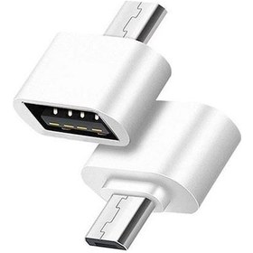Resim Micro Usb Otg Adaptör Samsung Uyumlu Sony Lg Htc Mikro Usb Otg Beyaz (533634597) 