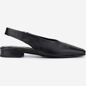 Resim Valmenti Kadın Hakiki Deri Siyah Deri Babet 35 Ad2804 Bn Ayk Y25 Sıyah Dr Siyah 