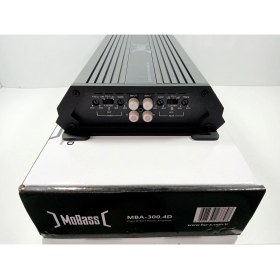 Resim Mobass Amfi - 4 x 300 Rms Ses ve Bass Amfisi - Mobass MBA-300.4D Dijital Oto Anfi 