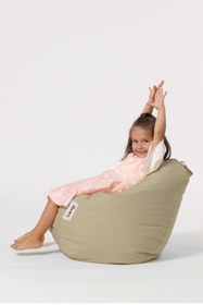 Resim earmut Premium Çocuk Armut Koltuk Vizon 