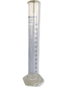 İsotherm Mezür Cam Altıgen Taban 250 Ml