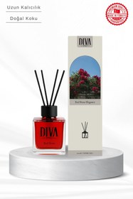 Resim PNG DIVA Red Rose Kare Şişe 100 Ml. 