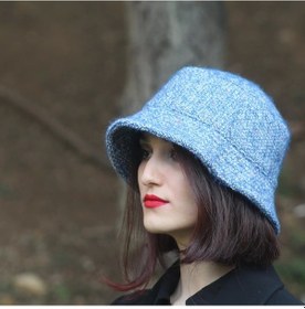 Resim Kışlık Kadın Yün Bermuda Şapka A.mavi 9898 Mavi 