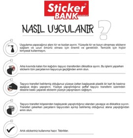 Resim Sticker Bank Araba Sticker 90`s Kids 