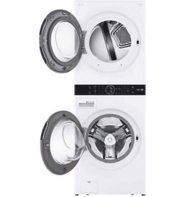 Resim LG W4W8BVKKWHM.ABWPLTK 12 KG Yıkama 10 KG Kurutma 1400 Devir Çamaşır Ve Kurutma Makinesi Beyaz 