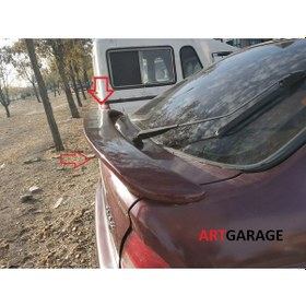 Resim Honda Euro Civic Işıklı Bagaj Spoileri-fiberglass-boyasız 