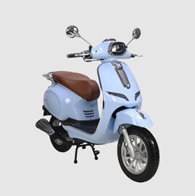 Resim Volta RS4 50 CC Mavi Benzinli Scooter Motosiklet 