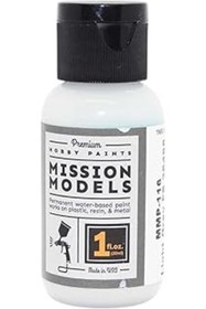 Resim Pazarcan Mission Models Modelleri Mmp-116 Açık Gri Fs 36495 Akrilik Boya 1 Oz (30 Ml) 