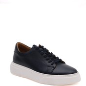 Resim Morven Erkek Lacivert Mevsimlik Casual Deri Spor Ayakkabı 