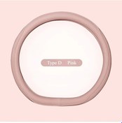 Resim Xuweiwei Pink D Shape Nefes Alabilir Kaymaz 15 Inç Napaliather Direksiyon Kılıfı Pembe-d Şekli 