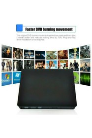 Resim TechTic DVD Yazıcı Cd Okuyucu Harici Dvdrw USB 3.0 Harici 