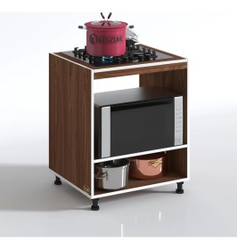 Resim Kenzlife ocak dolabı gülpembe cvz 85*70*60 XLARGE hazır mutfak ankastre gömme ocak için 