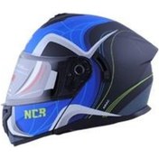 Resim Kask Çene Açılır Sertifikalı Mavi 