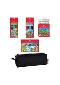 Resim Faber Castell Öğrenci Boyama Seti Kalem Çantalı 