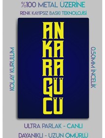 Resim Metal Baskı - Ankara Gücü, Kaliteli Baskı, İmalat-ı Harbiye, Başkent, Dekoratif Spor Tablo 