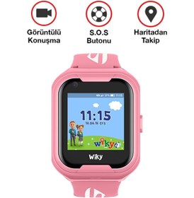 Resim WIKY WATCH 4G AKILLI ÇOCUK SAATİ (PEMBE) 