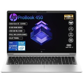 Resim HP ProBook 450 G10 8A562EA i5-1335U 8 GB 256 GB SSD 15.6" Dos Dizüstü Bilgisayar 