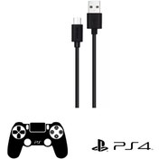 Resim Philips Playstation 4 İle Uyumlu Joystick Şarj Kablosu 3A 45W UsbA to Universal Micro Hızlı Şarj Kablosu 1.2M DLC3104U 
