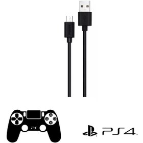 Resim Philips Playstation 4 İle Uyumlu Joystick Şarj Kablosu 3A 45W UsbA to Universal Micro Hızlı Şarj Kablosu 1.2M DLC3104U 