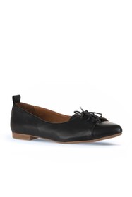 Resim Bueno Shoes Siyah Deri Kadın Loafer 01wr3114 