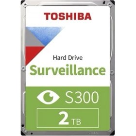 Resim Toshiba Toshıba S300 2tb 5400RPM 128MB Sata3 6gbit/sn HDWT720UZSVA Güvenlik HDD 