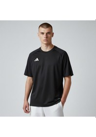 Resim Adidas Tabela 23 Jersey Erkek Siyah Yuvarlak Yaka Forma Siyah 