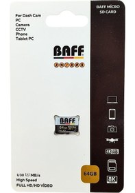 Resim Baff 64 Gb Micro Sd Hafıza Kartı 