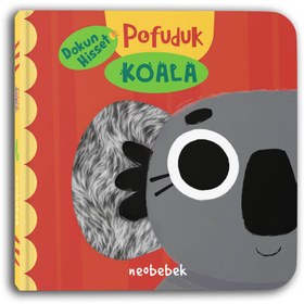 Resim Pofuduk Koala (Flaplı Dokun Hisset Kitap) 