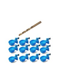 Resim Tavuk Otomatik Suluk Bardakları 5 Galon Tavuk, Ördek 12 Adet 