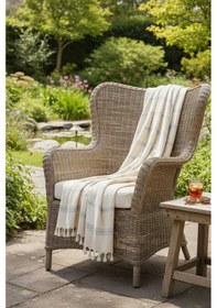 Resim Pamuk , Yumuşak , Lüks Banyo Havlusu Peştamal 100 X 180 Cm - Gri Gri 