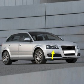 Resim Vass41 Audi A3 Sportback 2009-2012 Ön Sağ Far Yıkama Pompa Motoru 8P0955102B 