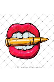 Resim Bay Etiket Msl126 Kursun Isiran Dudak Etiketi 