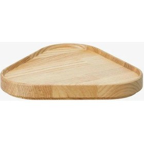 Resim Üçgen Ahşap Tepsi-kapak 170mm 