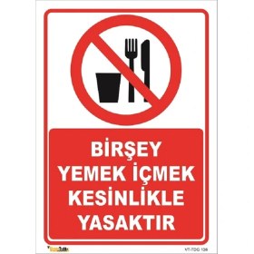 Resim Vizyon Trafik Birşey Yemek Içmek Kesinlikle Yasaktır 
