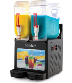 Resim Samixir TWIN Allure Slush Makinesi - SLUSH24.BA Siyah 