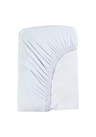 Resim Tinylamb Lastikli Bebek Çarşafı 60x120 CM - 2 Adet Organik Beyaz Renk 