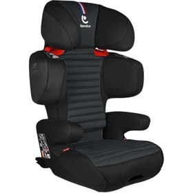 Resim Renolux Renofix Softness Isofix 15-36 Kg Oto Koltuğu Siyah - Siyah / 4-11 Yaş 