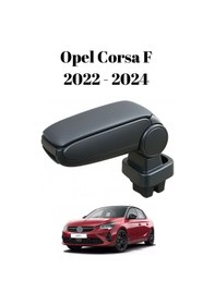Resim Opel Corsa F 2022 2023 2024 Uyumlu Araca Özel Kolçak Kol Dayama Orta Konsol 