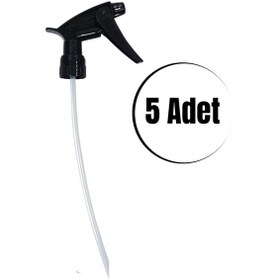 Resim Fısfıs Sprey Başlığı - Siyah Fısfıs Triger Sprey Başlık 5 Adet 
