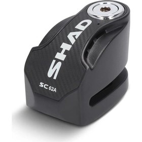 Resim Shad Alarmlı Disk Kilidi Sc62a Siyah 10mm C0s6200a Disk Kilidi 
