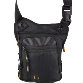 Resim Bagacar Mg1029 Siyah Bel Bacak Bağlamalı Ve Motorcu Çantası 