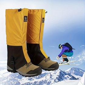 Resim Su Geçirmez Kar Geçirmez Bacak Korse - Kolay Giyilip Çıkarılabilir, Dayanıklı Su Geçirmez Malzeme ile Tam Koruma, Kayak, Snowboard, Buz Tırmanışı için Uygun - Alpin Botlar ve Ayakkabılarla Uyumlu - Kış Sporları & Soğuk Hava Maceraları İçin İdeal, Tam Kaplama Tasarım, Güvenli Elastik Üst, Dış Mekan Aksesuarı, Rahat Oturuş, Hava Koşullarına Dayanıklı Yapım 